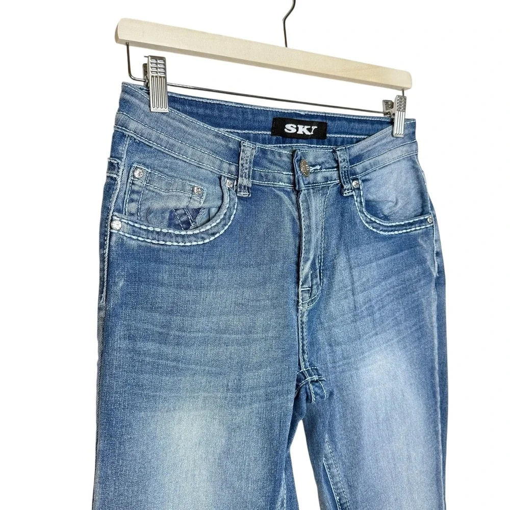Sky bootcut high